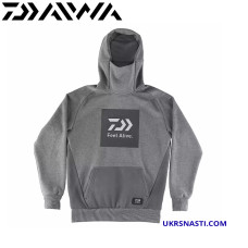 Худи Daiwa D-Ve Feel Alive Hoodie Grey размер XL